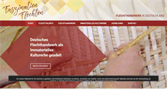 Desktop Screenshot of flechtwerkgestalter.de