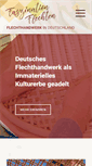 Mobile Screenshot of flechtwerkgestalter.de
